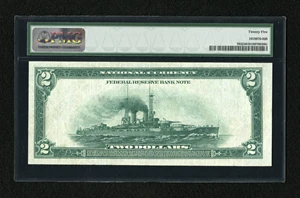 image for: Fr. 763 $2 1918 Federal Reserve Bank Note PMG Very Fine 25....
