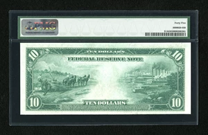 image for: Fr. 914 $10 1914 Federal Reserve Note PMG Choice Extremely Fine 45....