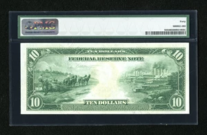image for: Fr. 928 $10 1914 Federal Reserve Note PMG Extremely Fine 40....