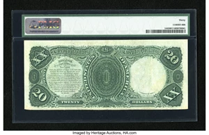 image for: Fr. 144 $20 1880 Legal Tender PMG Very Fine 30....