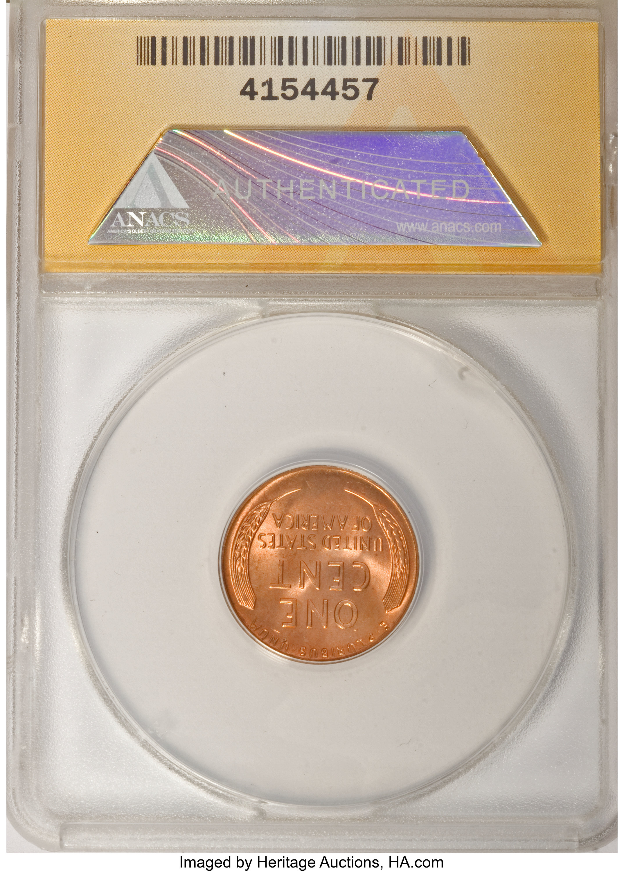 1954-S 1c MS RD MS63 RD thumbnail 18