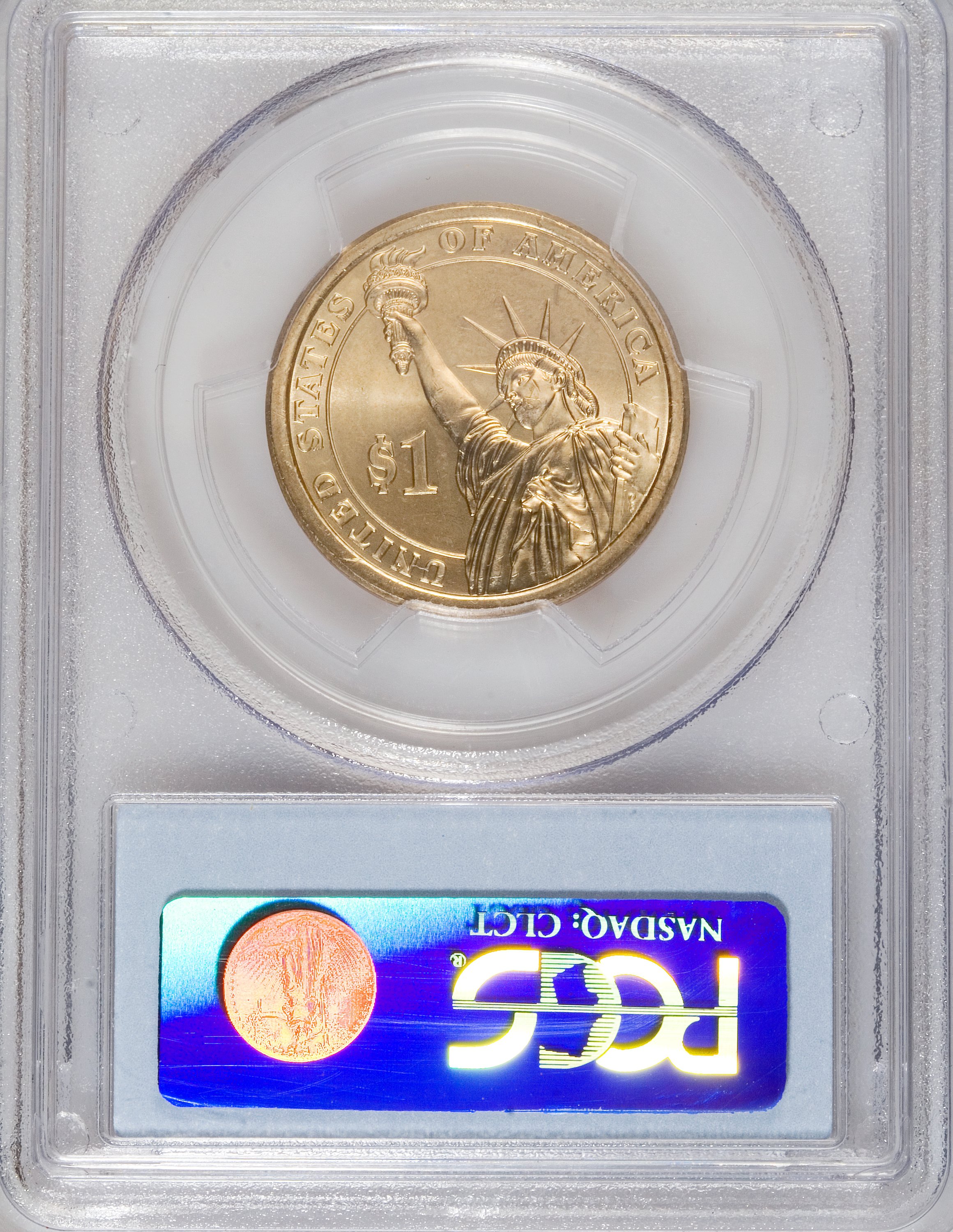 (2007) $1  George Washington, Missing Edge Lettering MS61 thumbnail 14
