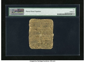 image for: Delaware June 1, 1759 5s PMG Fair 2 Net....