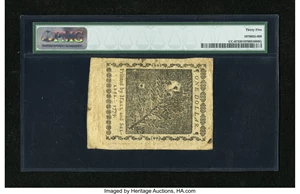 image for: Continental Currency January 14, 1779 $1 PMG Choice Very Fine 35....