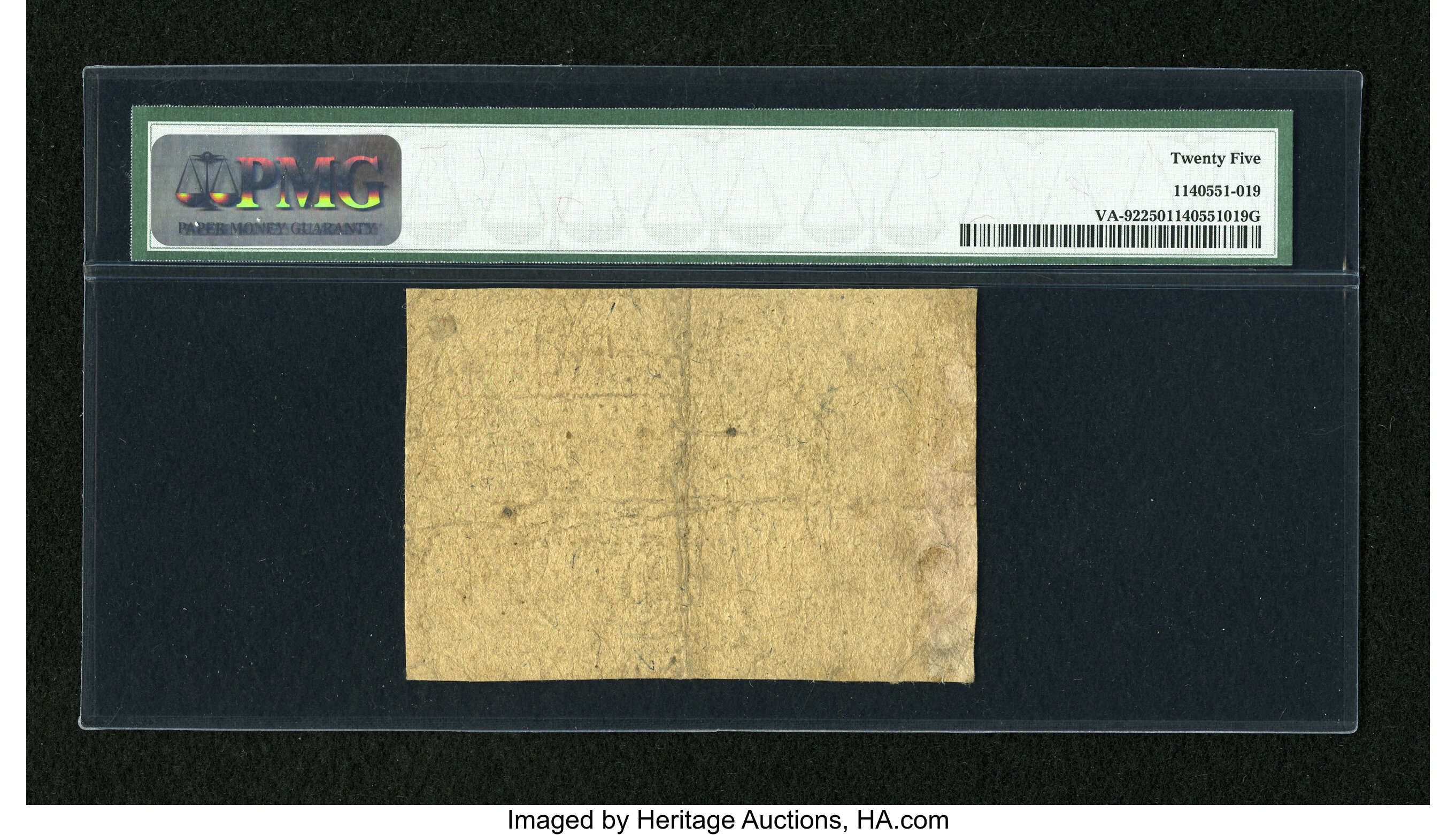 image for: Virginia May 6, 1776 5s PMG Very Fine 25....