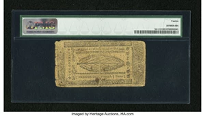 image for: New Jersey November 20, 1757 £6 PMG Fine 12....