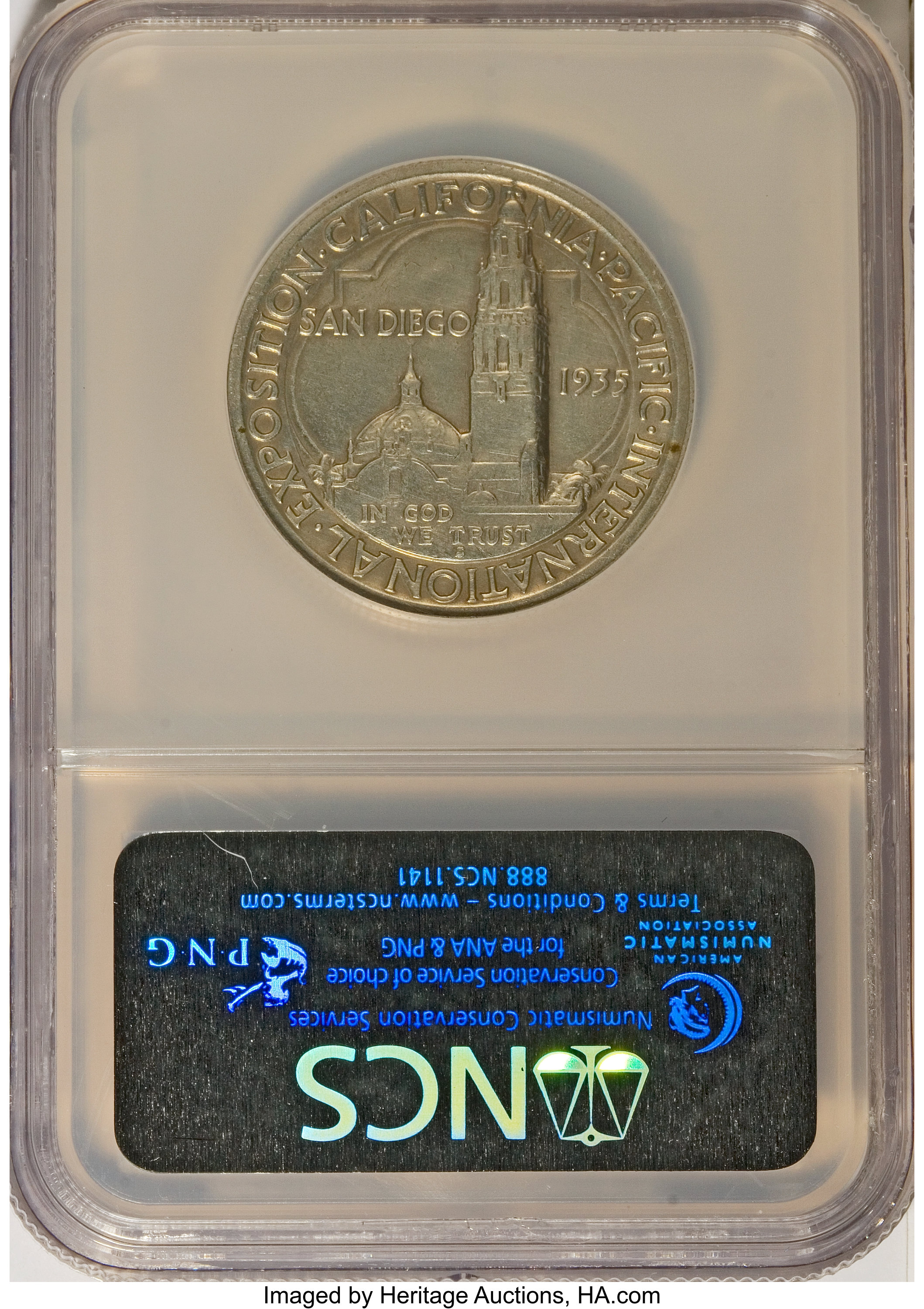 1935-S 50c San Diego Expo VF20 thumbnail 6