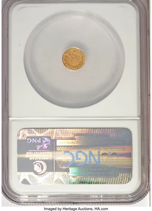 image for: Undated 25C Liberty Round 25 Cents, BG-206, High R.4, MS61 NGC. NGC Census: (2/4). PCGS Population (6/35). (#10391)...