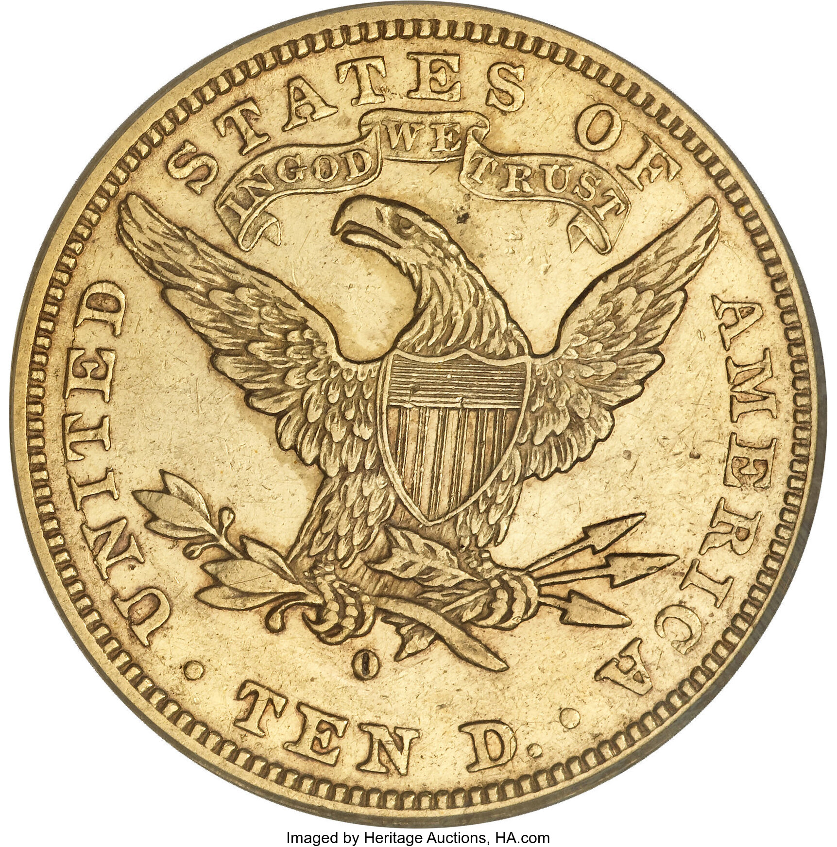 image for: 1883-O $10 XF45 PCGS....