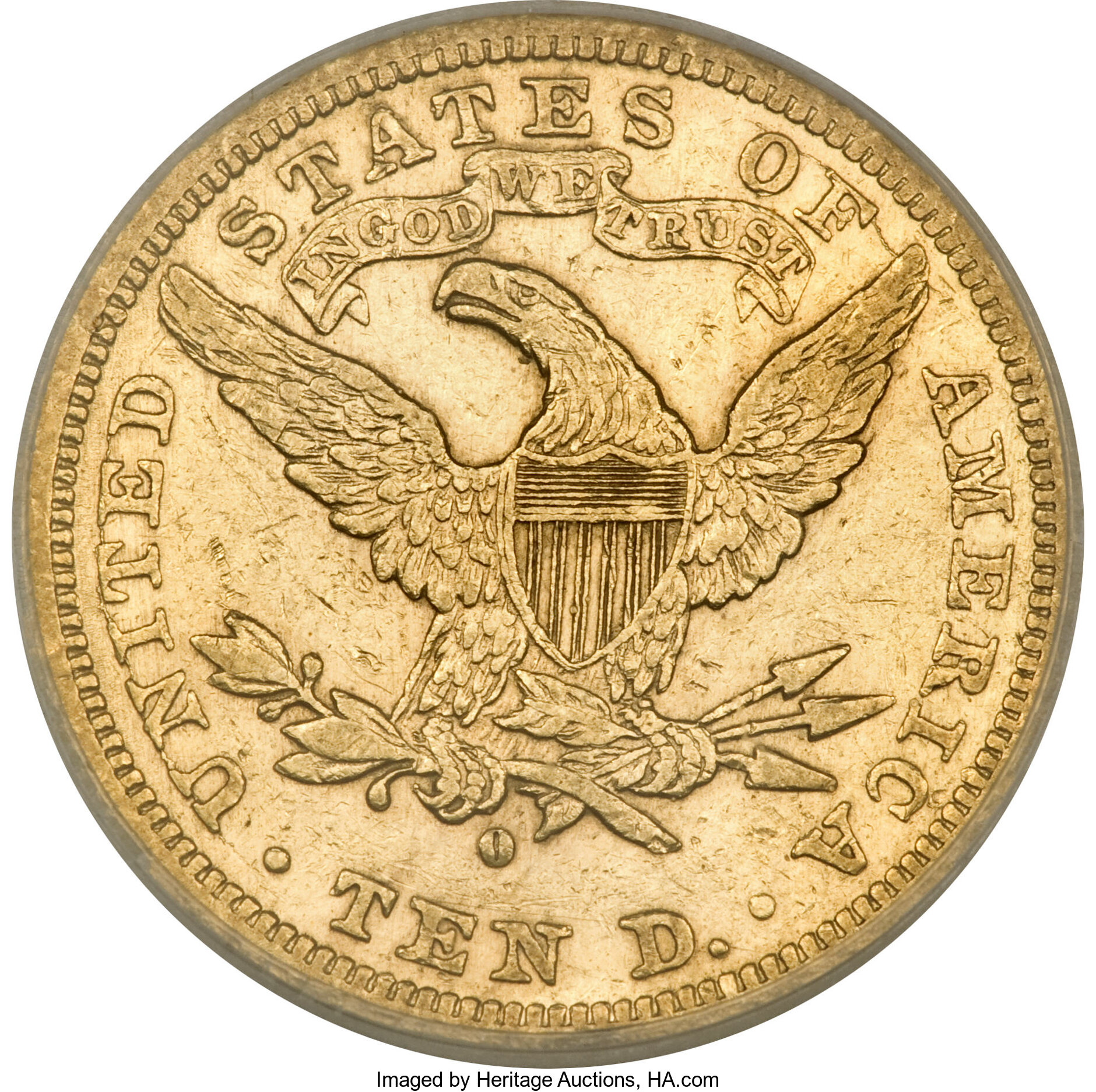 image for: 1883-O $10 XF45 ICG....