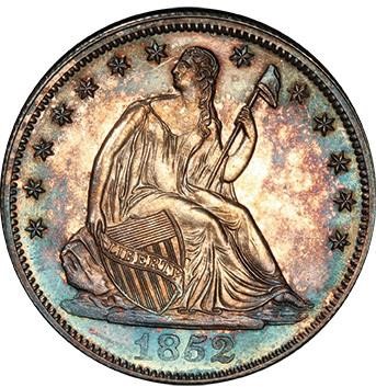 image for: 50C 1852 PCGS PR63