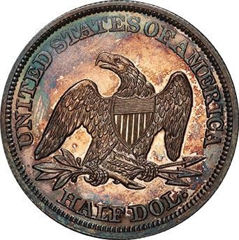 image for: 50C 1852 PCGS PR63