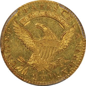image for: $2.50 1825 PCGS AU58+ CAC