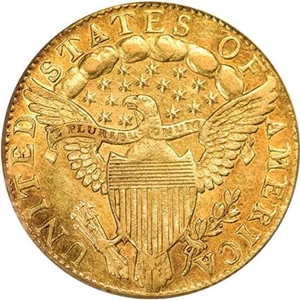 image for: $2.50 1796 NO STARS.PCGS XF40