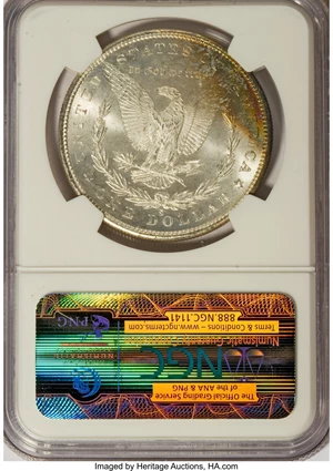 image for: 1880-S $1 MS69 NGC....