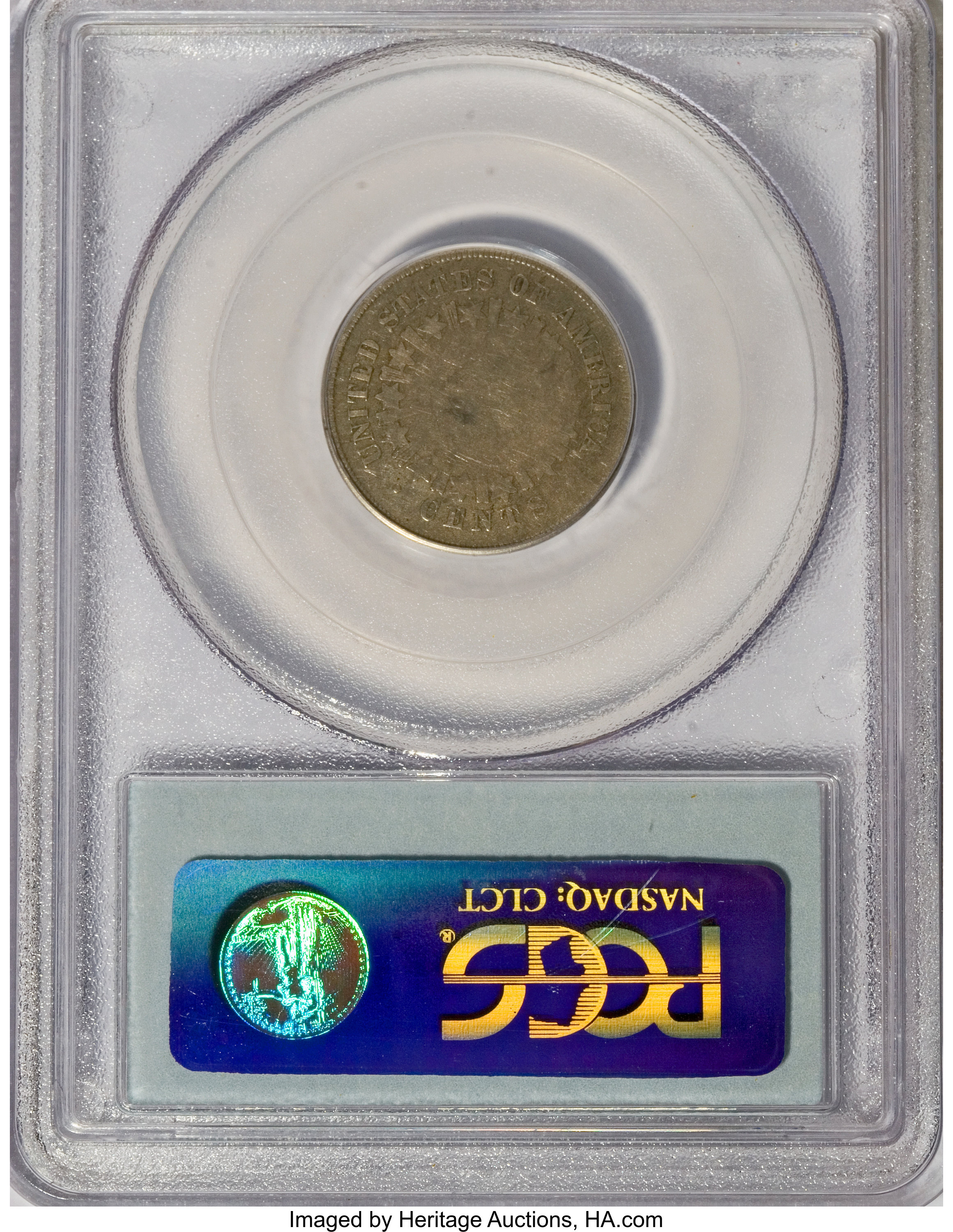 1867 5c Rays VG10 thumbnail 2