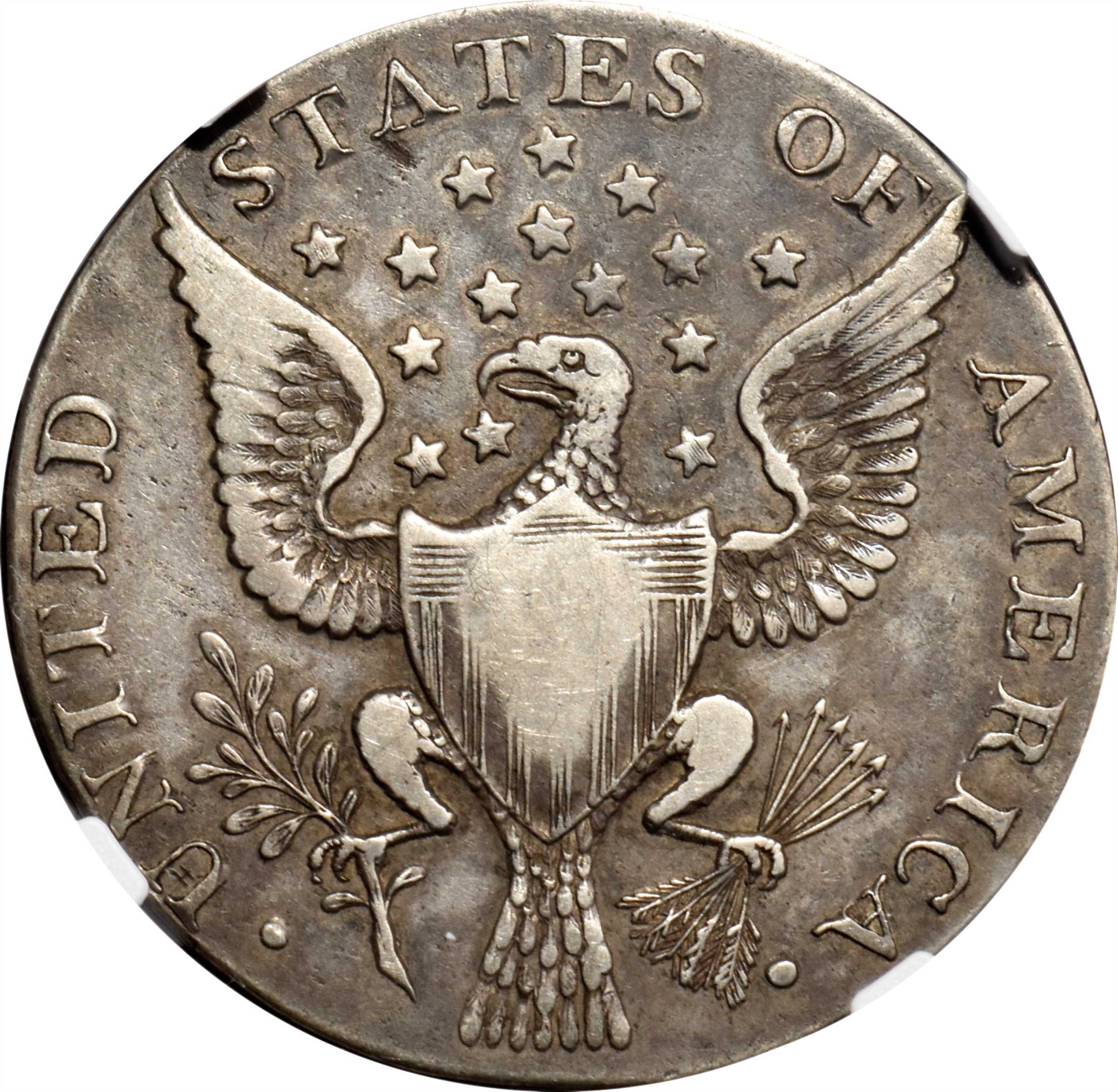 image for: 1792 Washington Getz Pattern. Small Eagle. Musante GW-22A, Baker-24, W-10780. Rarity-7. Silver. Narrow Planchet. Plain Edge. VF Details--Obverse Repaired (NGC).