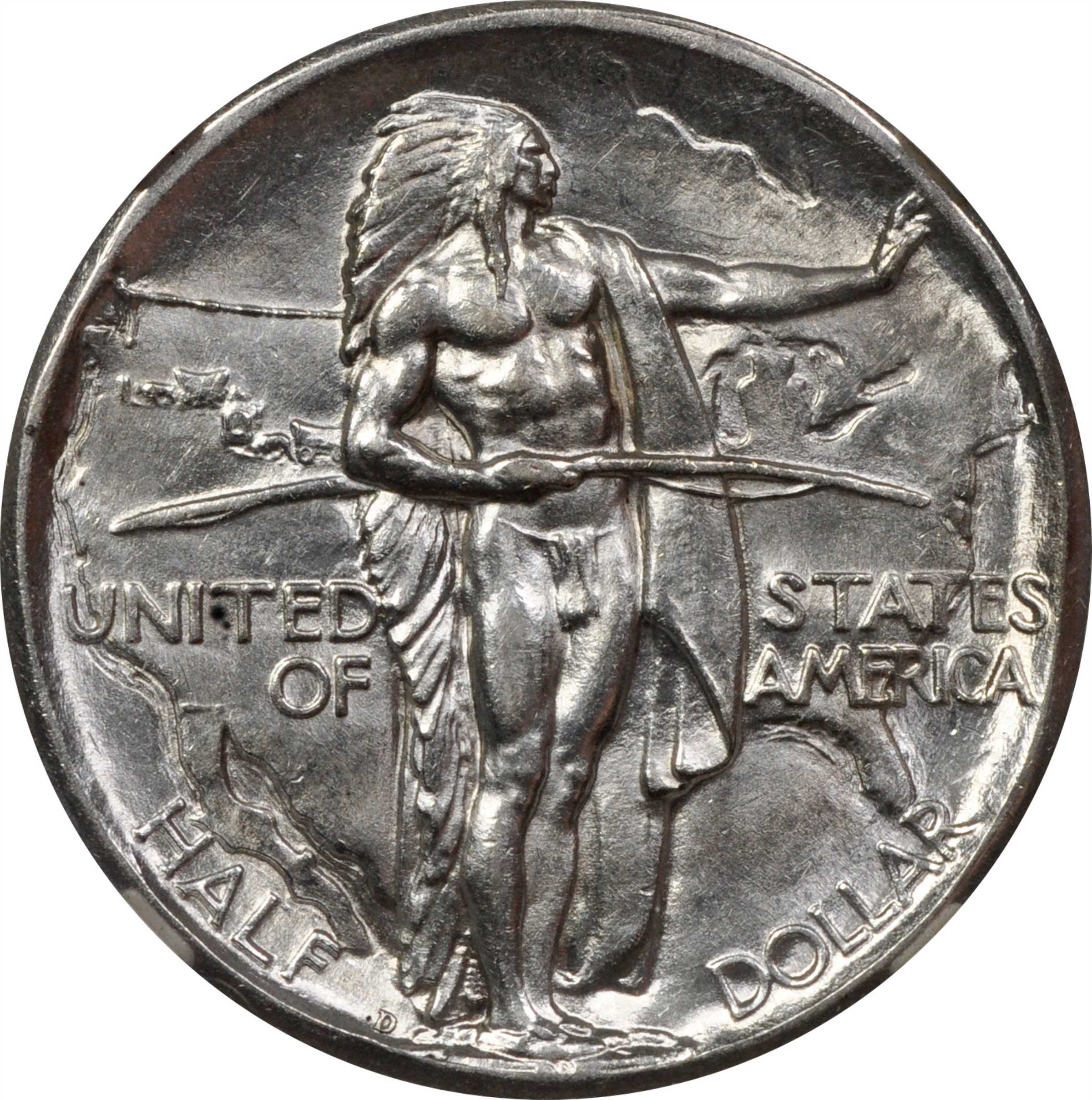 1933-D 50c Oregon Trail AU50 CAC thumbnail 15