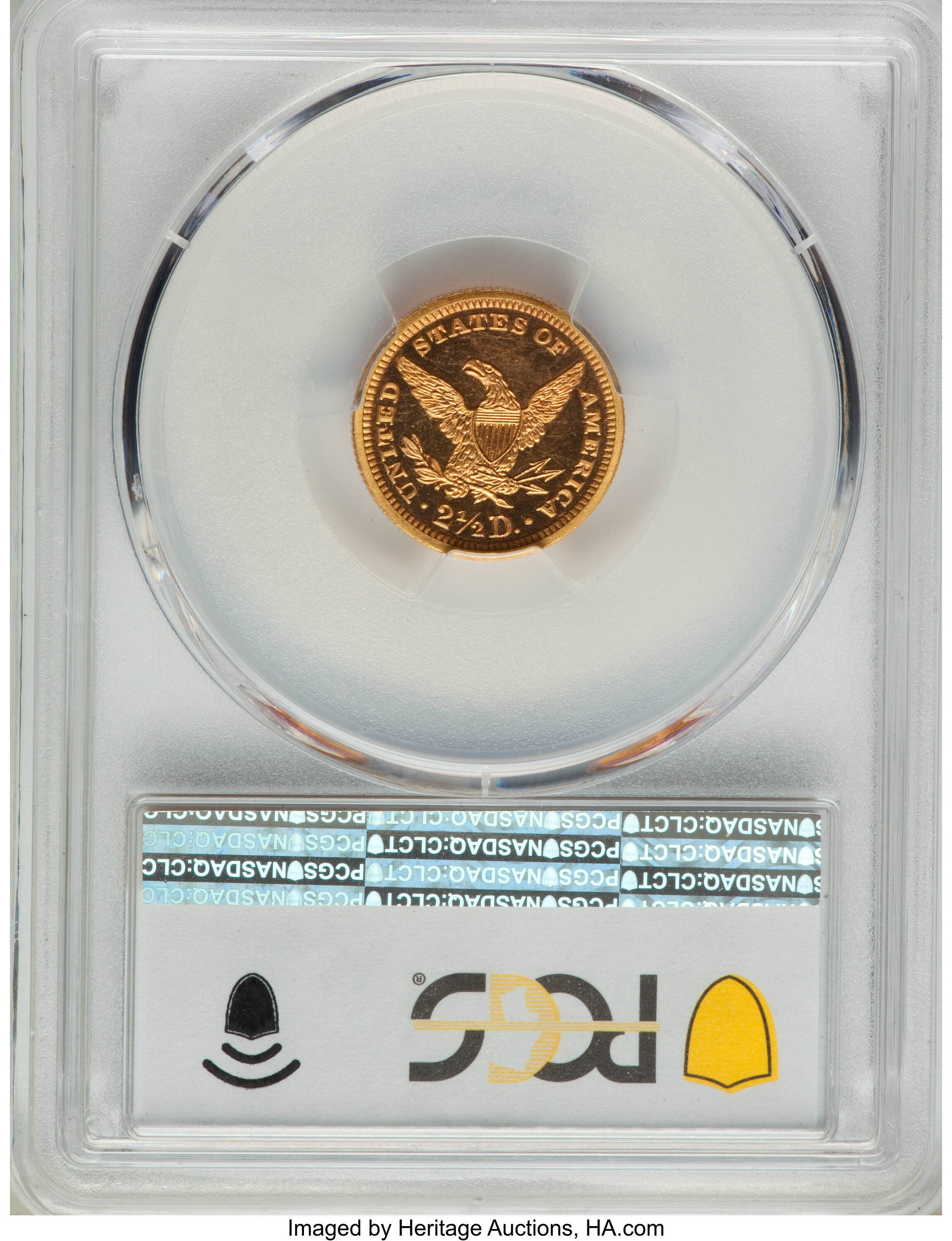 image for: 1887 $2 1/2 PR65 Deep Cameo PCGS. JD-1, R.5....