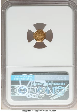 image for: 1866 25C Liberty Head Octagonal 25 Cents, BG-740, R.6, MS61 NGC. NGC Census: (1/4). PCGS Population: (1/17). ...
