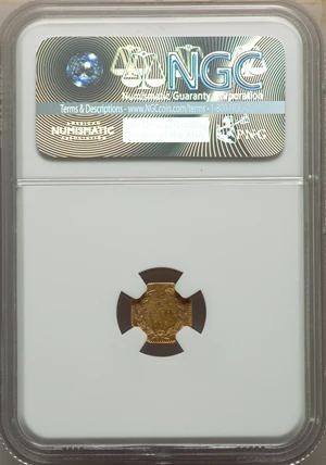 image for: 1875 50C Indian Octagonal 50 Cents, BG-934, R.4, MS62 NGC. NGC Census: (6/8). PCGS Population: (20/29). MS62. ...