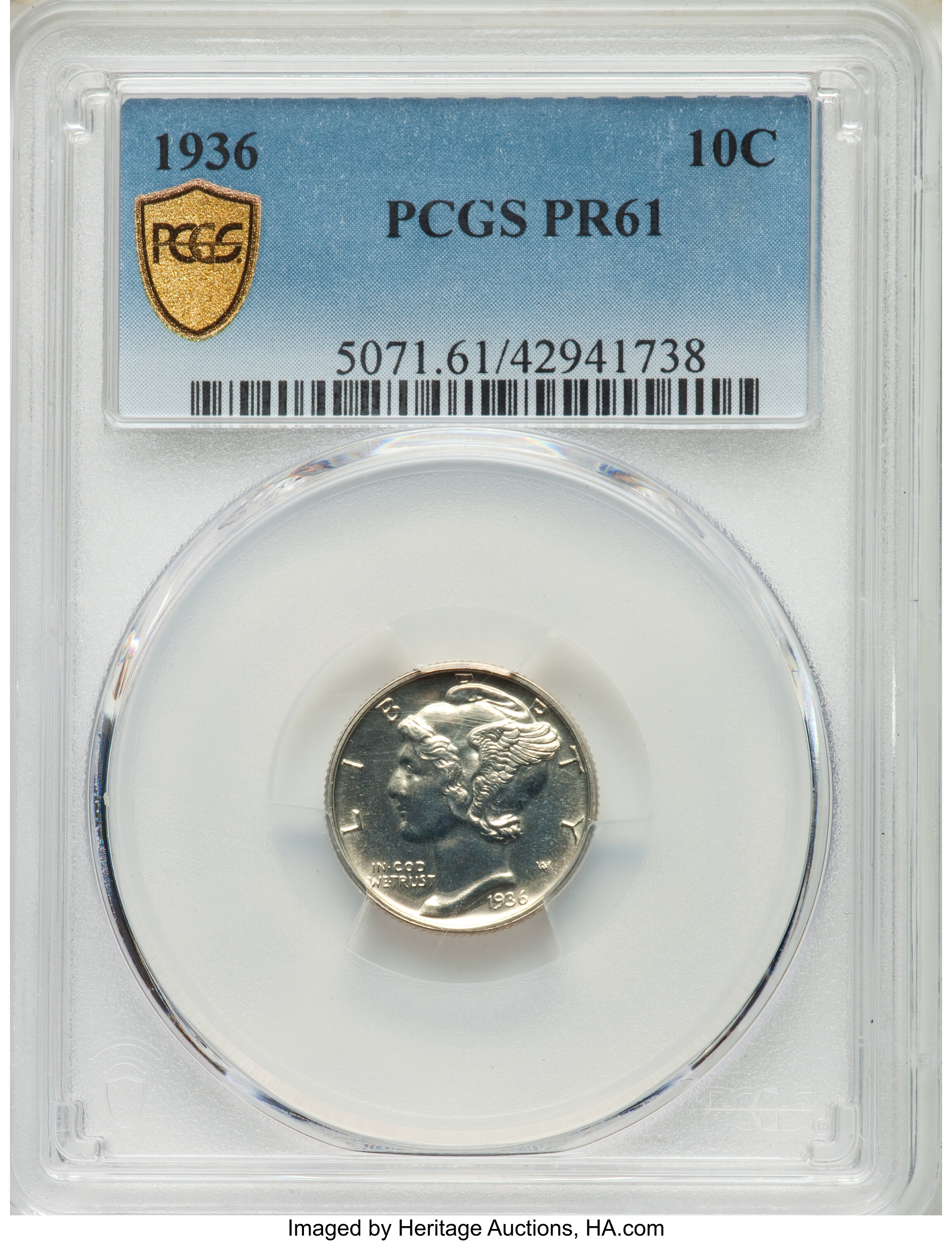 1936 10c PR61 thumbnail 4