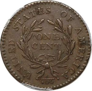 image for: 1794 1C Head of 1794, S-31, B-13, R.1, AU50 PCGS....