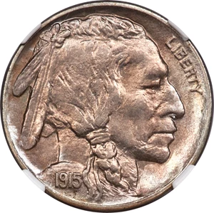 image for: 1915-D 5C MS67 NGC....