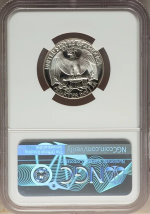 image for: 1950 25C PR65 Ultra Cameo NGC. NGC Census: (3/7). PCGS Population: (2/7). PR65. ...