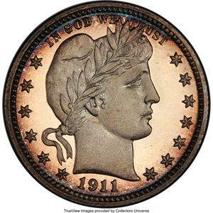 image for: 1911 25C PR69 Deep Cameo PCGS....