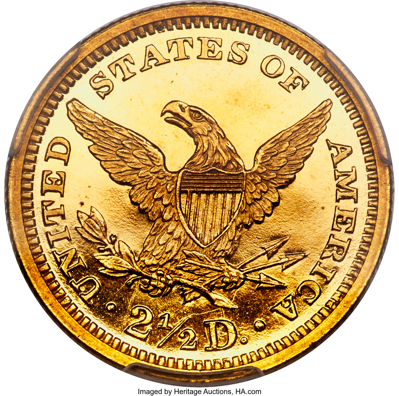 image for: 1863 $2 1/2 PR66 Deep Cameo PCGS. CAC. JD-1, R.6....