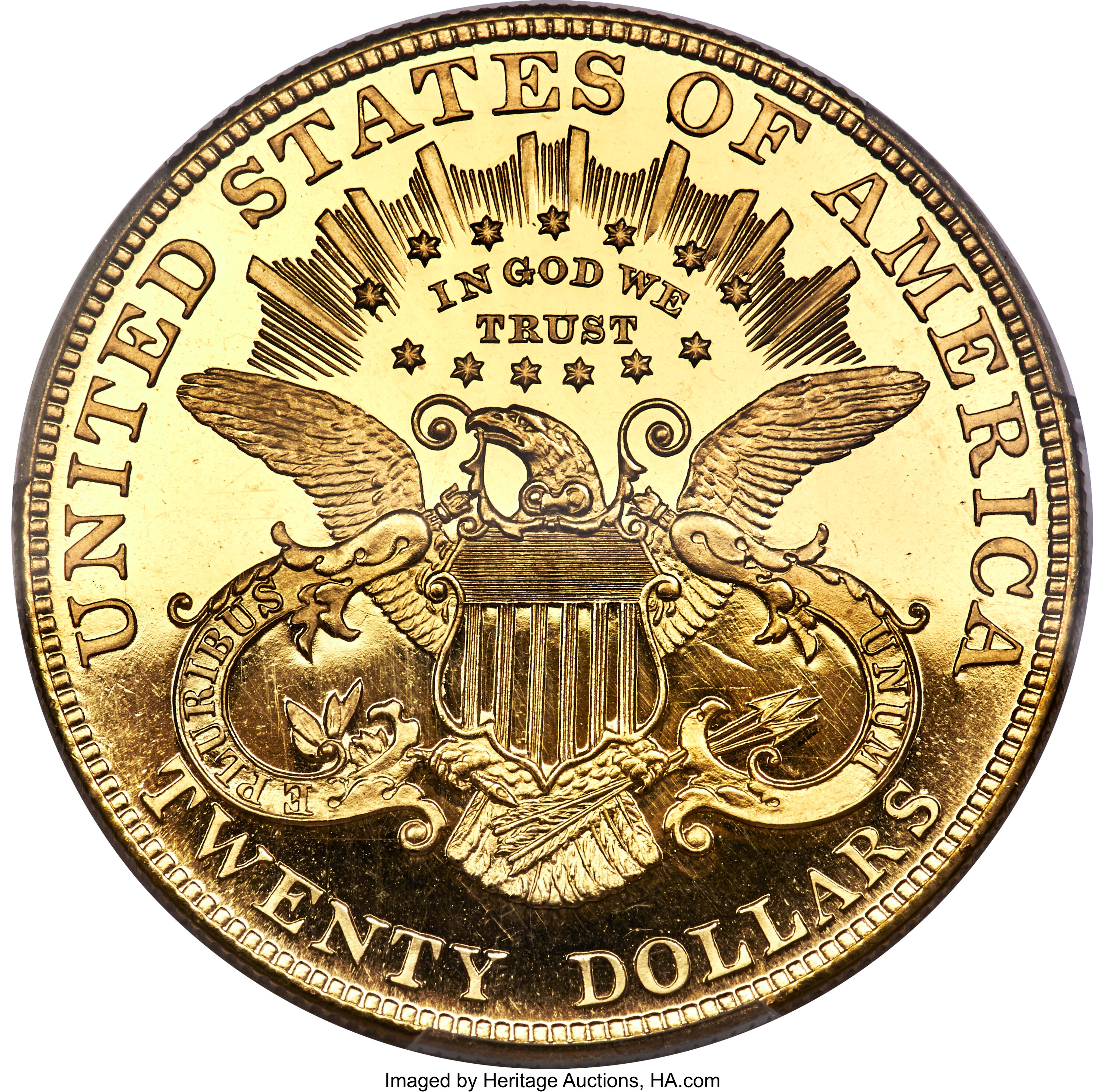 image for: 1907 $20 Liberty PR66 Deep Cameo PCGS. CAC. JD-1, R.5....