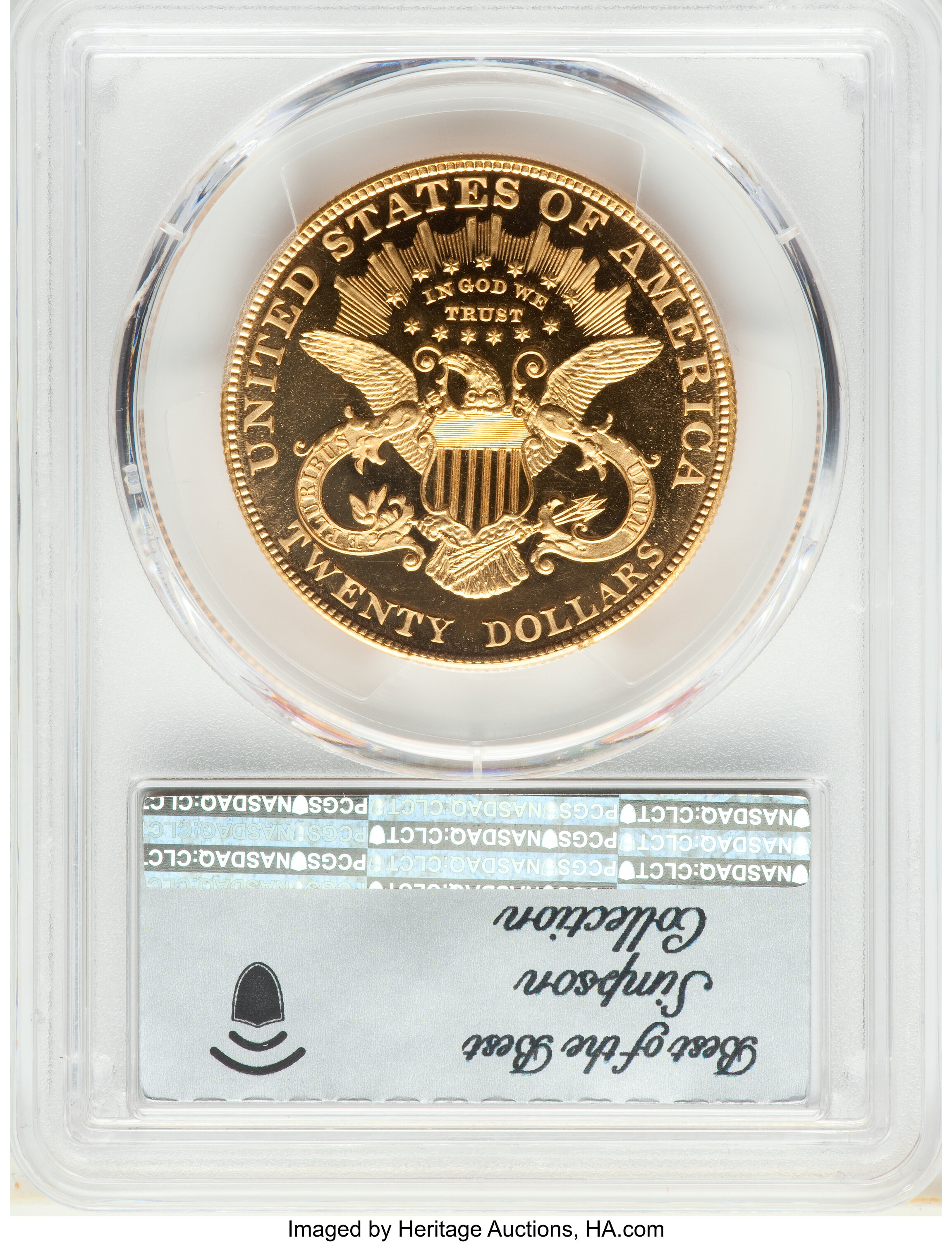 image for: 1907 $20 Liberty PR66 Deep Cameo PCGS. CAC. JD-1, R.5....