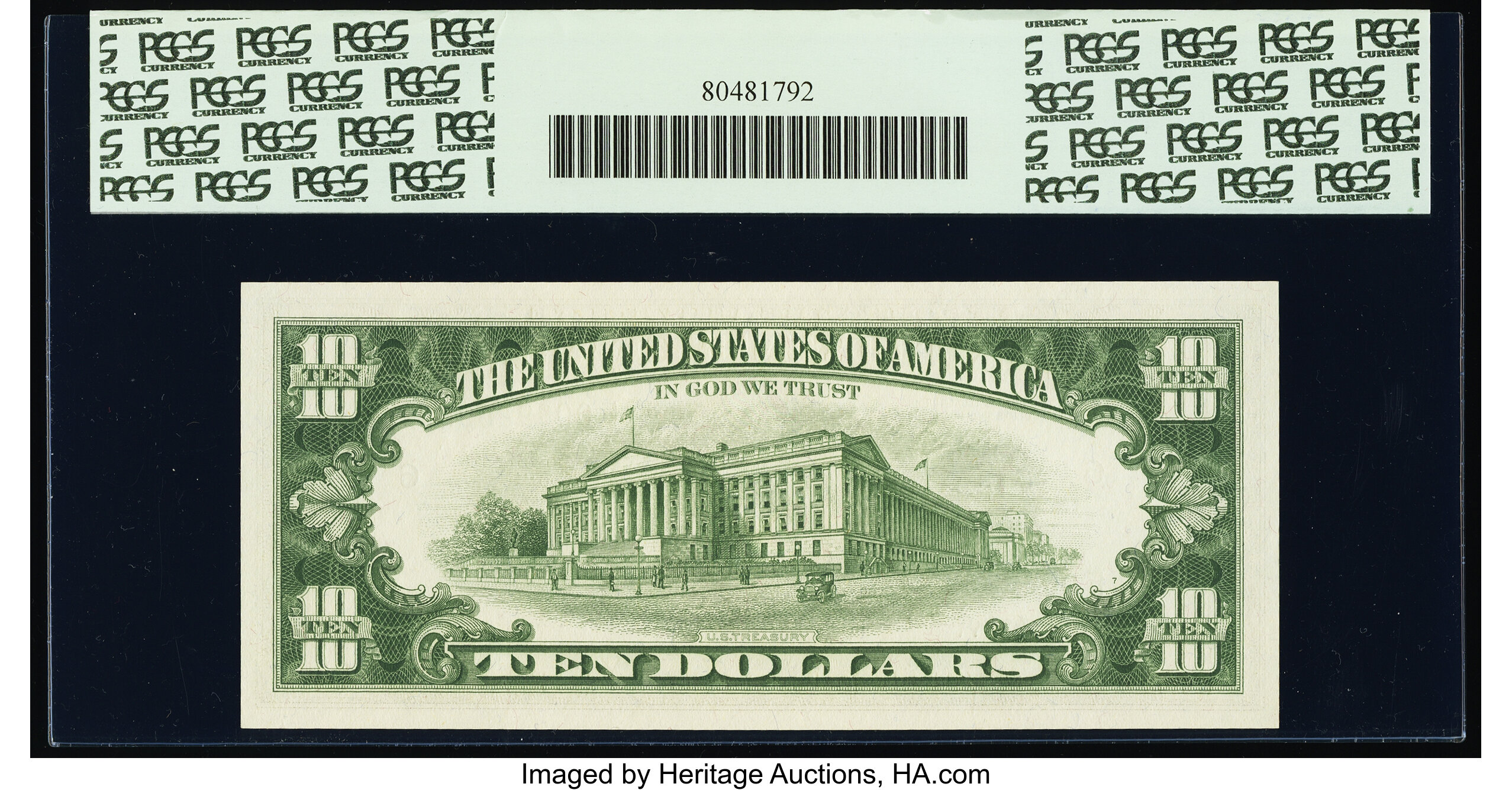 image for: Fr. 2016-F* $10 1963 Federal Reserve Note. PCGS Gem New 66PPQ....