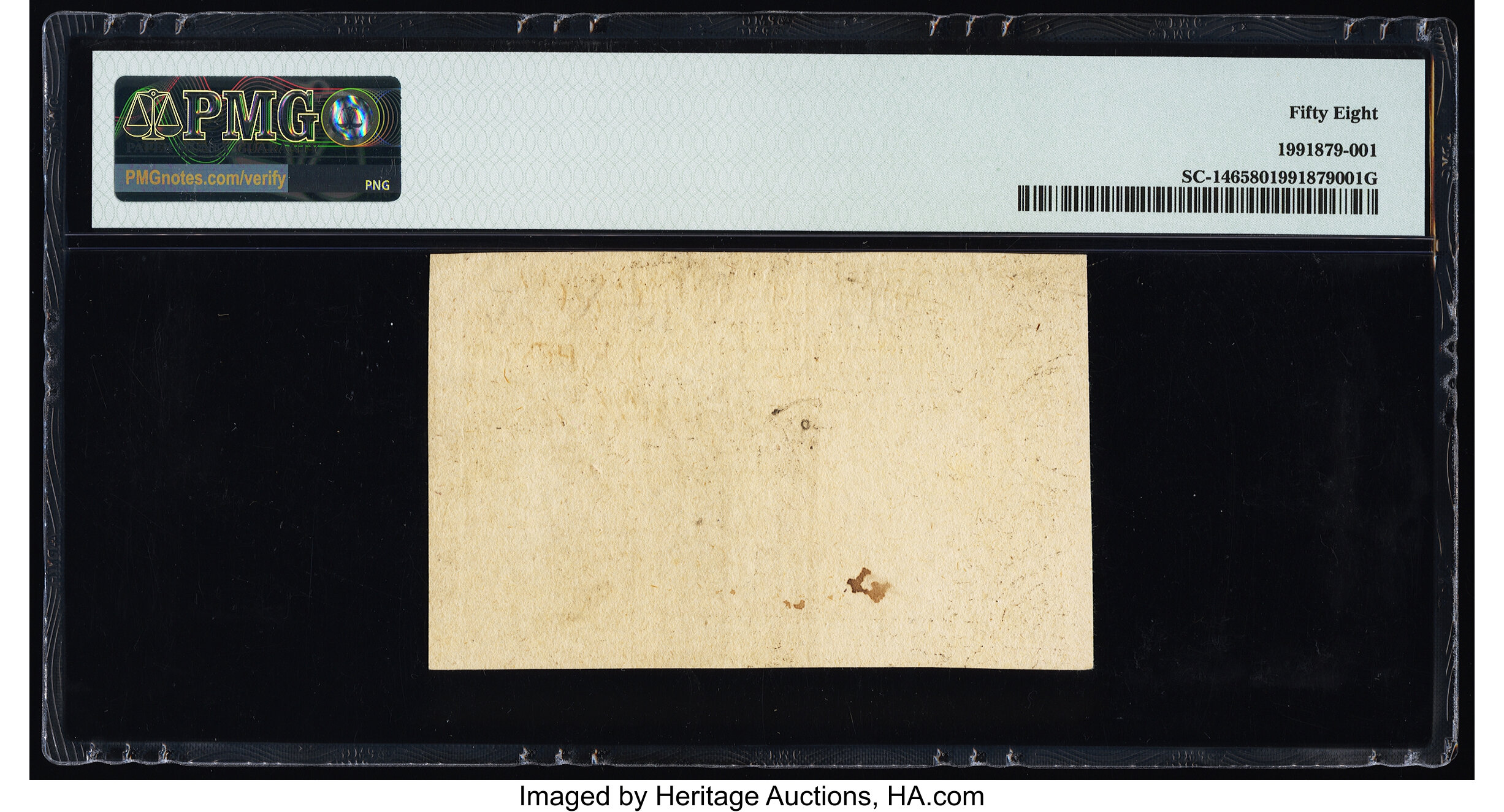 image for: South Carolina April 10, 1778 3s 9d PMG Choice About Unc 58....