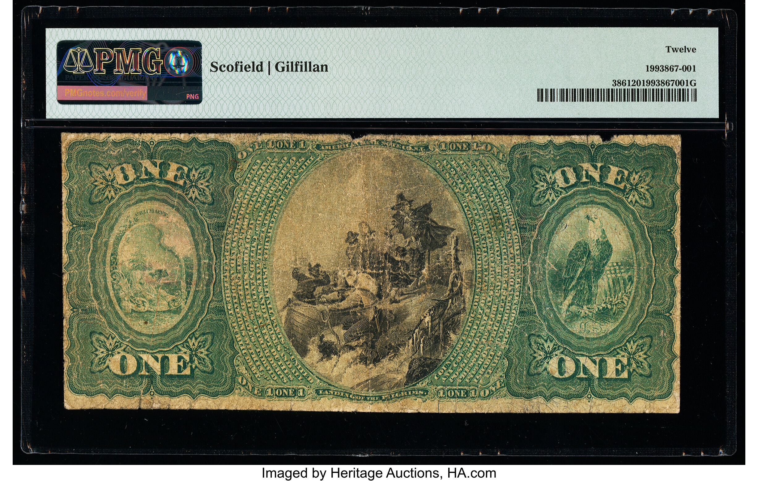 image for: Chelsea, VT - $1 1875 Fr. 386 The First National Bank Ch. # 2120 PMG Fine 12....