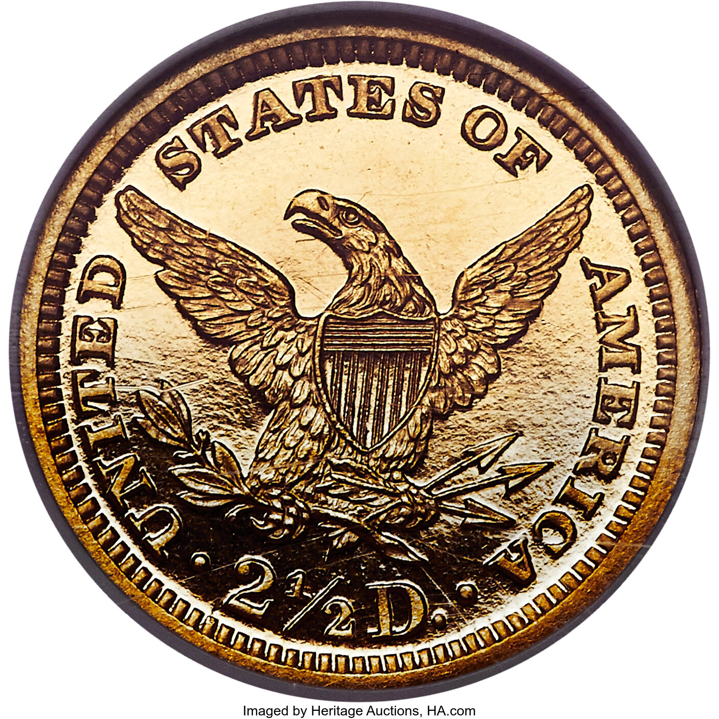 image for: 1882 $2 1/2 PR64 Ultra Cameo NGC. JD-1, R.6....