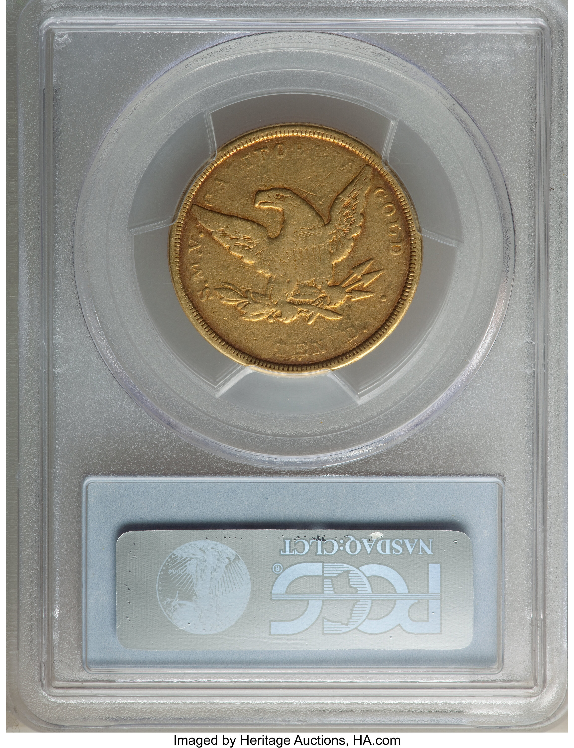 image for: 1851 $10 Baldwin Ten Dollar VF30 PCGS. K-4, High R.6....