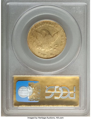 image for: 1852 $10 Wass Molitor Ten Dollar, Close Date VF25 PCGS. K-5, High R.7....