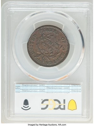 image for: 1794 1C Head of 1794, S-26, B-16, R.2, AU53+ PCGS. CAC....