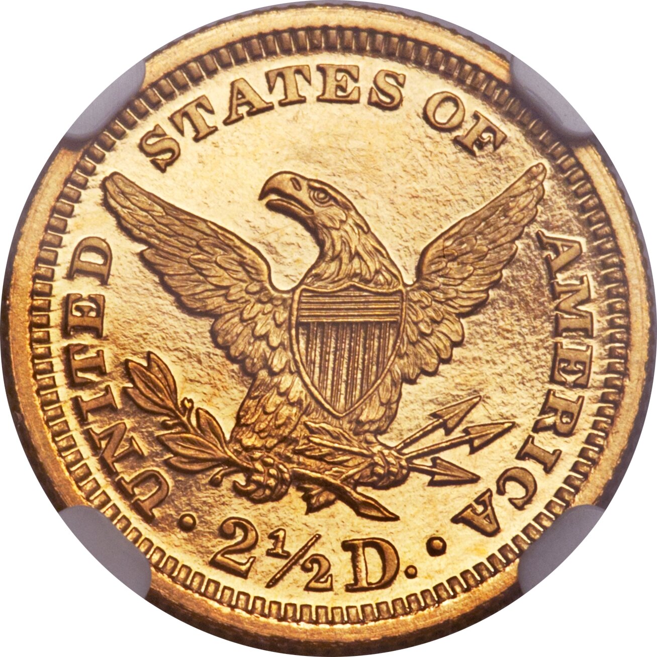 image for: 1901 $2 1/2 PR66+ Cameo NGC. CAC. JD-1, Low R.4....