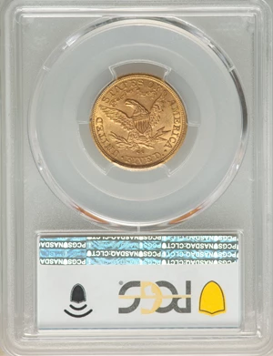 image for: 1883-CC $5 MS62 PCGS. CAC. Variety 1-A....
