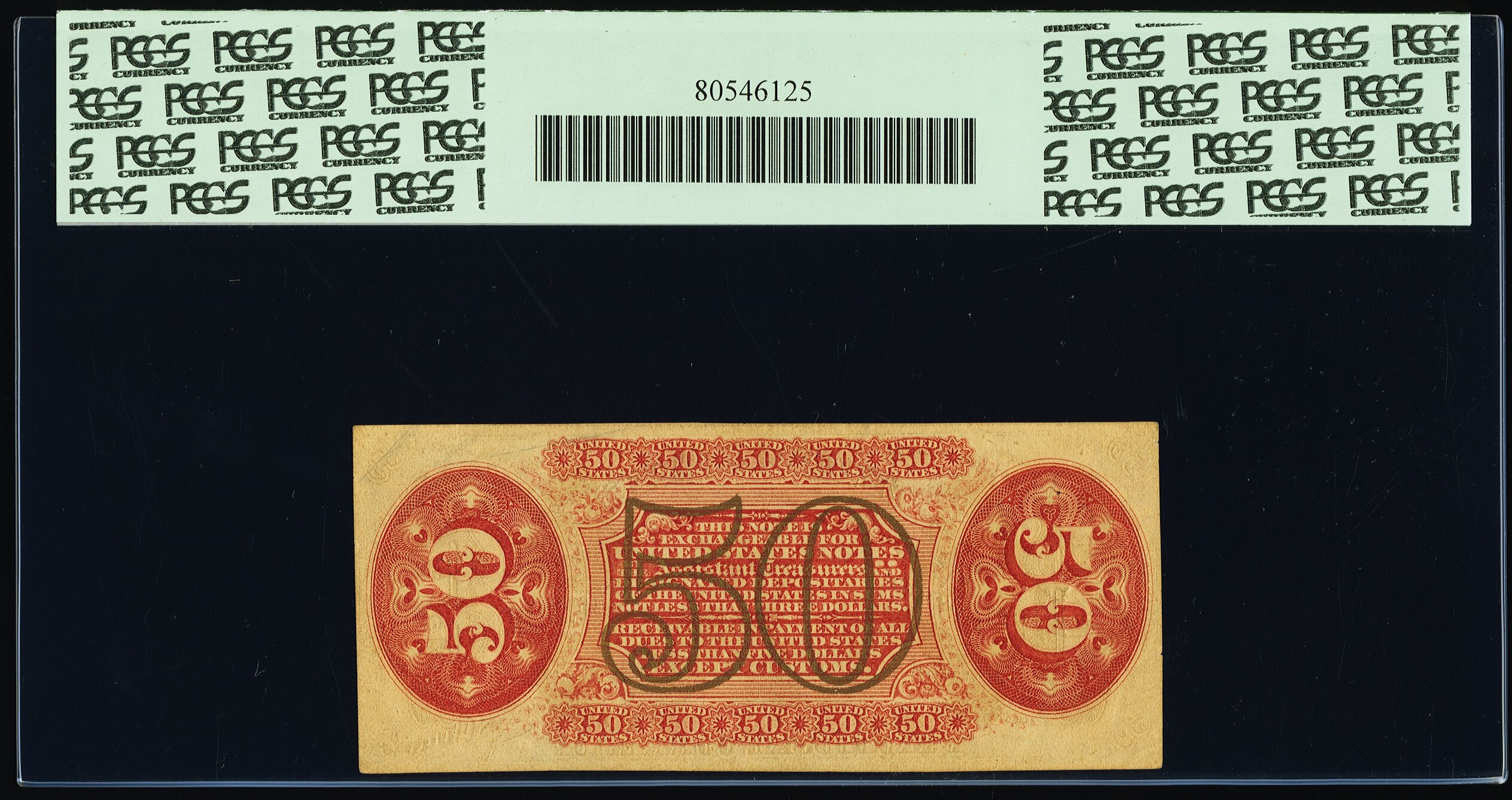 image for: Fr. 1346 50¢ Third Issue Justice PCGS Choice About New 58....