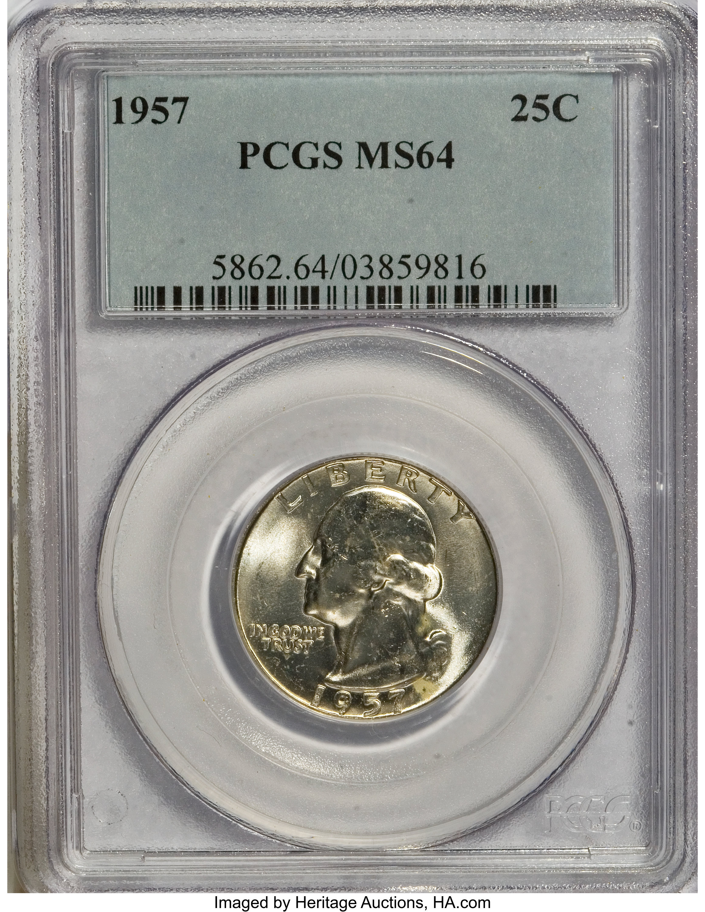1957 25c XF40 thumbnail 12