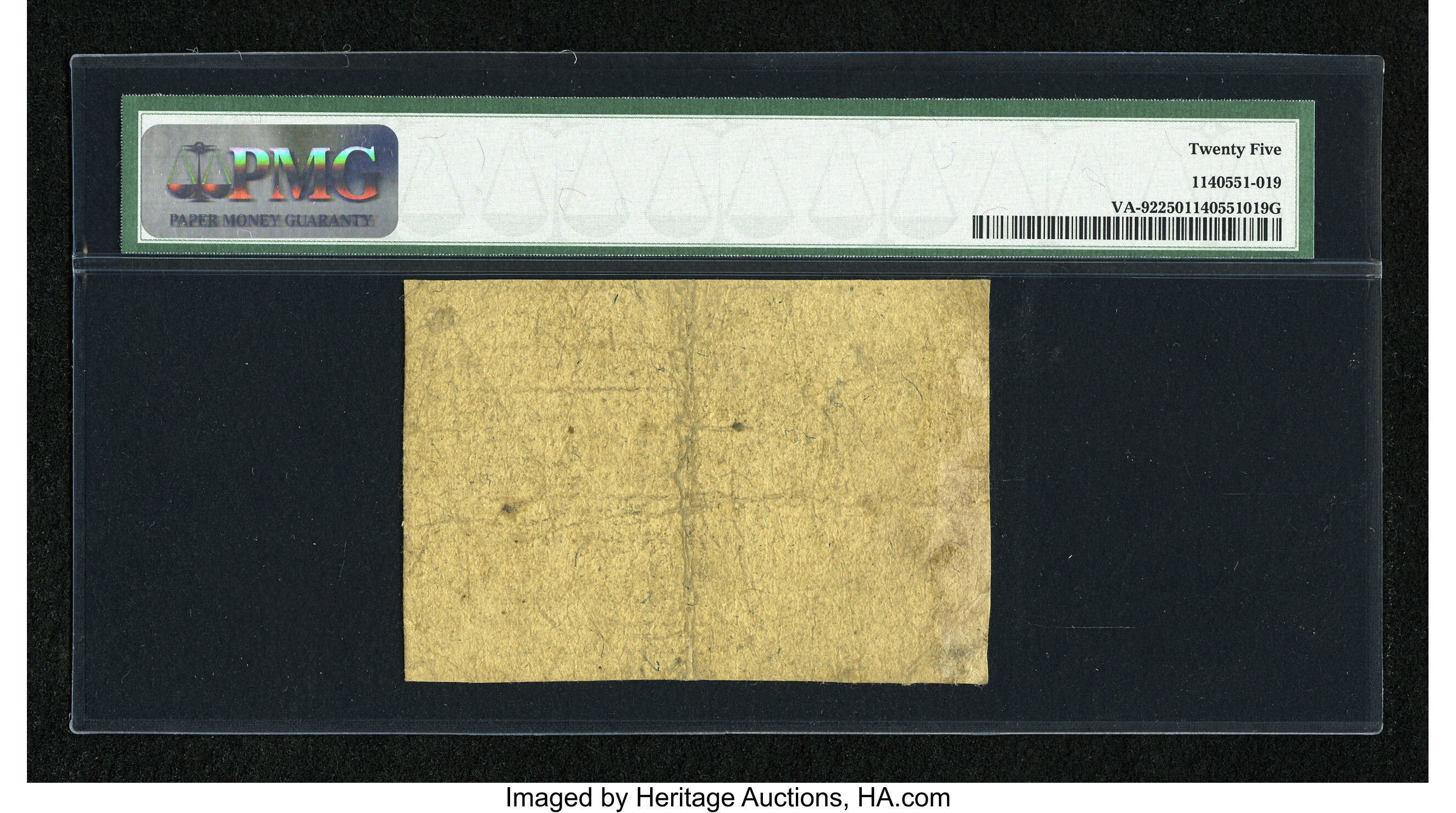 image for: Virginia May 6, 1776 5s PMG Very Fine 25....