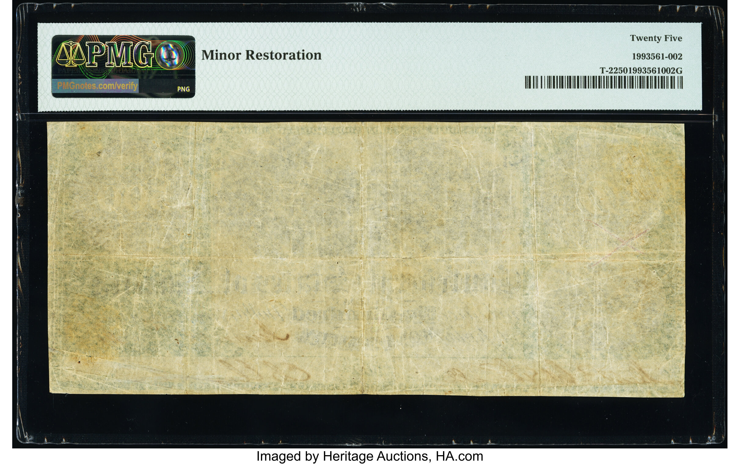 image for: T2 $500 1861 PF-1 Cr. 2 PMG Very Fine 25....