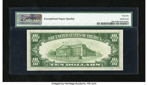 image for: Fr. 2006-D $10 1934A Federal Reserve Note. PMG Gem Uncirculated 66 EPQ....