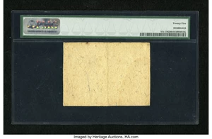 image for: Virginia May 5, 1777 $4 PMG Very Fine 25....