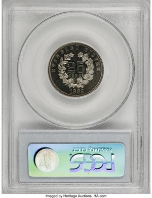 image for: 1869 25C Standard Silver Quarter Dollar, Judd-721, Pollock-802, R.5, PR64 PCGS....