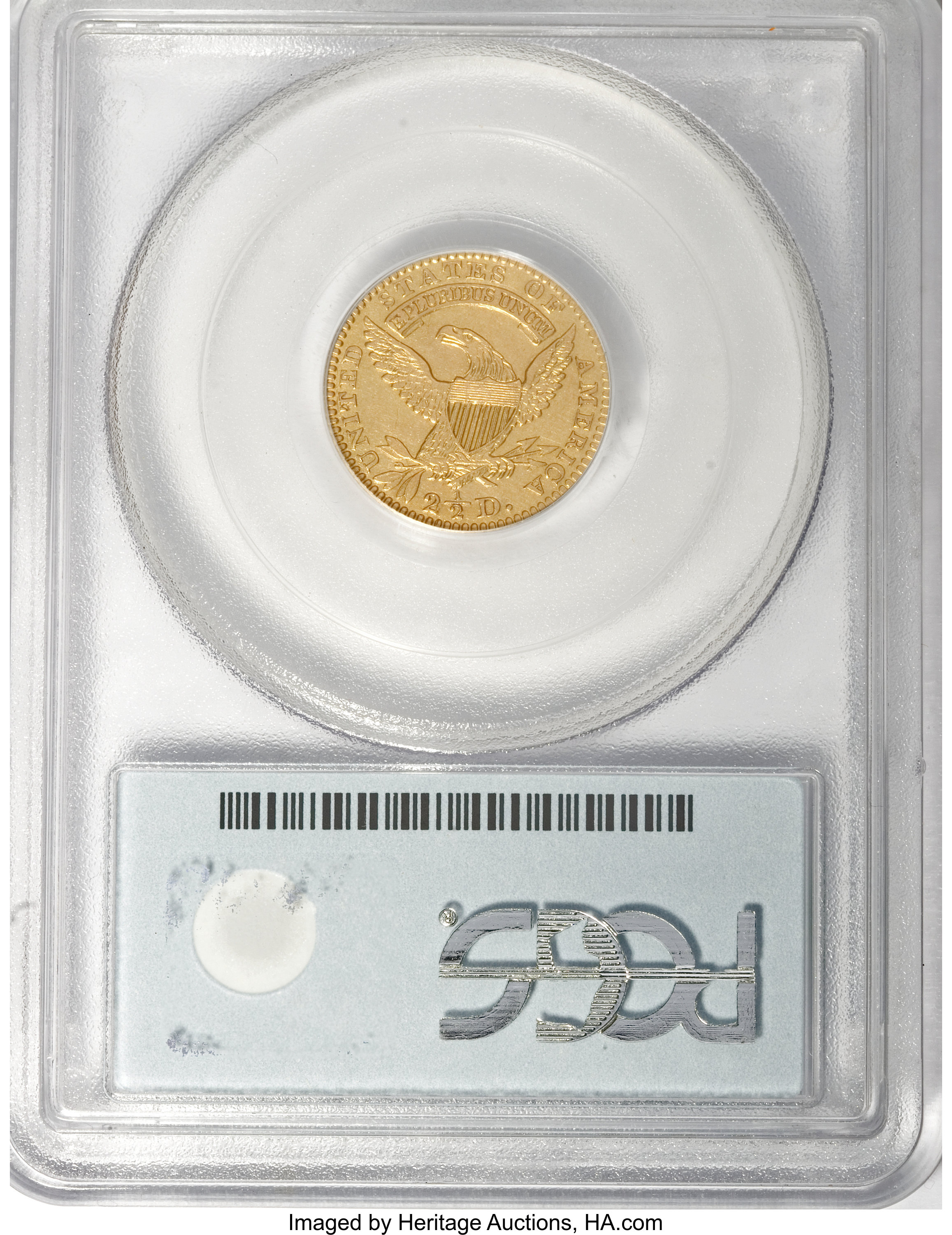 image for: 1826/5 $2 1/2 AU50 PCGS. CAC....